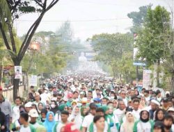 Pemkab Konut Gelar Jalan Sehat di Kota Kendari
