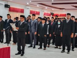 KPU Konut Lantik 65 Orang PPK