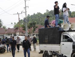 Polres Konawe Utara Kawal Unras APBMI Konut