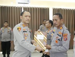 Kapolres Konawe Utara Serahkan DIPA/RKA-RKL  