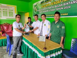 Hendrik Johanis Setor Formulir Pendaftaran Caleg PBB Konut