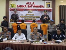 Polres Konut Kembali Tangkap Empat Pengedar Sabu