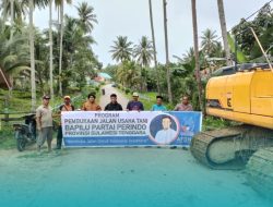 Tingkatkan Ekonomi Warga, Afdhal Bangun Jalan Usaha Tani di Konawe Utara