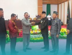 Pemkab Serahkan KUA-PPAS ke Dewan Konut