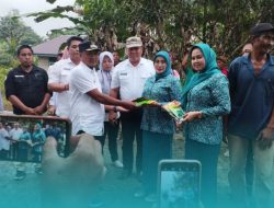 Serahkan Bibit Sayuran ke Warga Desa Sambandete, Idrus Harap Bisa Bangkitkan Ekonomi Warga 