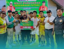 Turnamen Futsal Usia Dini Tingkat Konut Sukses di Helat
