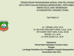 Pemda Konut Melalui Dinas PTSP Bangun Kerjasama Dengan LPPM Universitas Halu Oleo