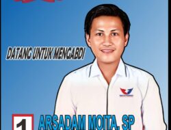 Datang untuk Mengabdi, Arsadam Moita Buka JUT di Konkep