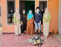 Puskesmas Molawe Lakukan Fogging di Pemukiman Warga