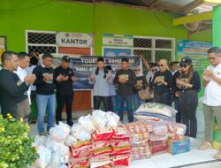 Kadin Sultra, IMI, dan Lanud Haluoleo Salurkan Sembako di Panti Asuhan