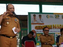 Ruksamin Buka Gerakan Pangan Murah di Kecamatan Motui