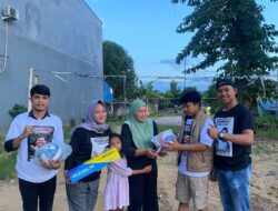 Kerabat Yudi Beri Alat Olahraga Kepada Emak-Emak Pegiat Voly di Puuwatu