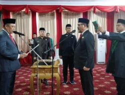 Ruksamin Lantik Safruddin sebagai Sekda Definitif