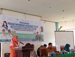 Dinkes Konut Gelar Vaksinasi Polio Pada Balita