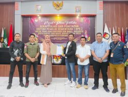 KPU Konut Tetapkan 54.042 DPS Pilkada 2024