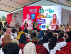 Kampanye di Kelurahan Baruga, Yudhi-Nirna Janji Tingkatan Pembangunan Infrastruktur di Kota Kendari