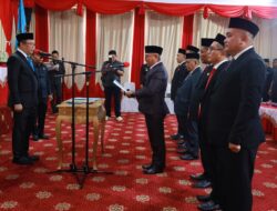 Ruksamin Lantik 7 Pejabat Eselon II B