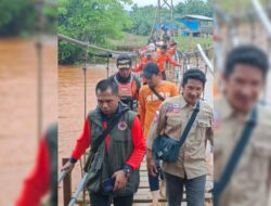 108 KK Warga Desa Padalere Utama Terisolir Akibat Jembatan Putus