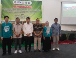 Wabup Konut Buka Pelatihan Ketahanan Pangan Berbasis Lokal