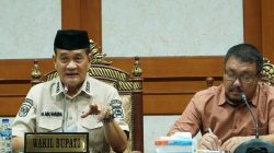 Wabup Abuhaera Pimpinan Rapat Pemantapan Istighosah dan Halal Bihalal