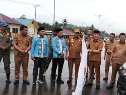 Wabup Konut Lepas Kafilah MTQ Sultra, Siap Ukir Prestasi