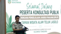Ikbar Buka Konsultasi Publik Penyusunan RPJP TWA Teluk Lasolo, Wujudkan Pengelolaan Kawasan yang Berkelanjutan