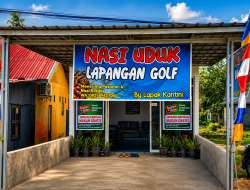Nasi Uduk Lapangan Golf Resmi Dibuka, Hadirkan Menu Lezat dengan Harga Bersahabat