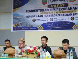 Bupati Ikbar Pimpin Rapat Pembentukan Tim Perseroda Konasara